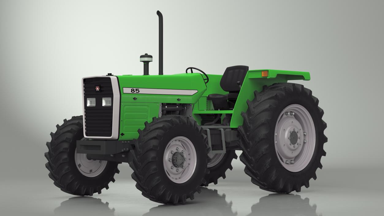 Farm Tractor 2 3D model