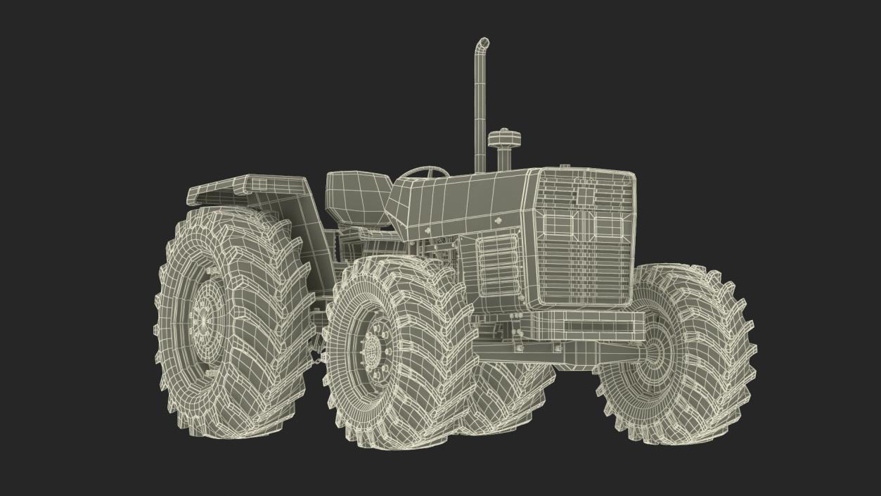 Farm Tractor 2 3D model