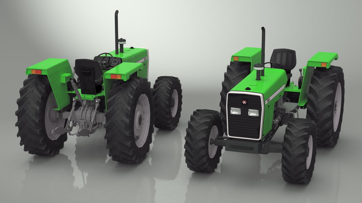 Farm Tractor 2 3D model