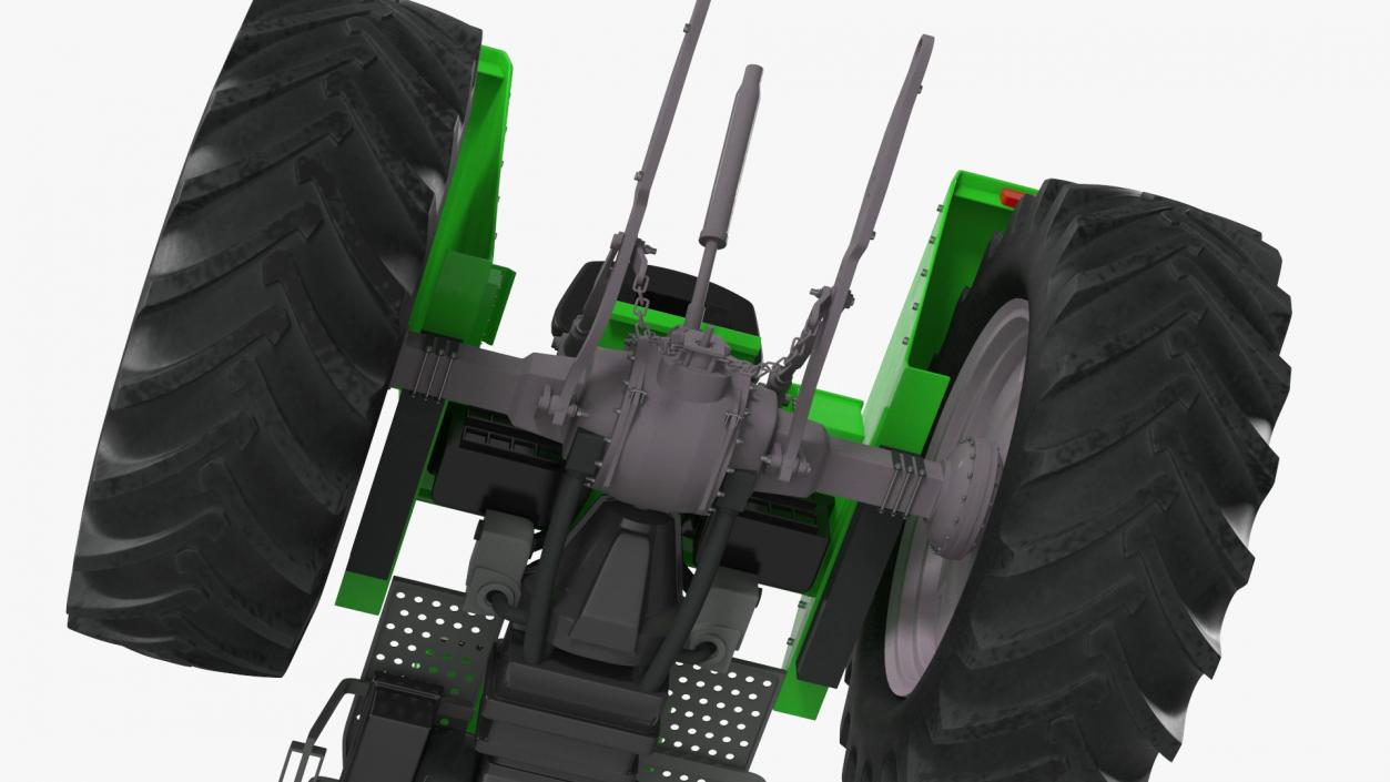 Farm Tractor 2 3D model