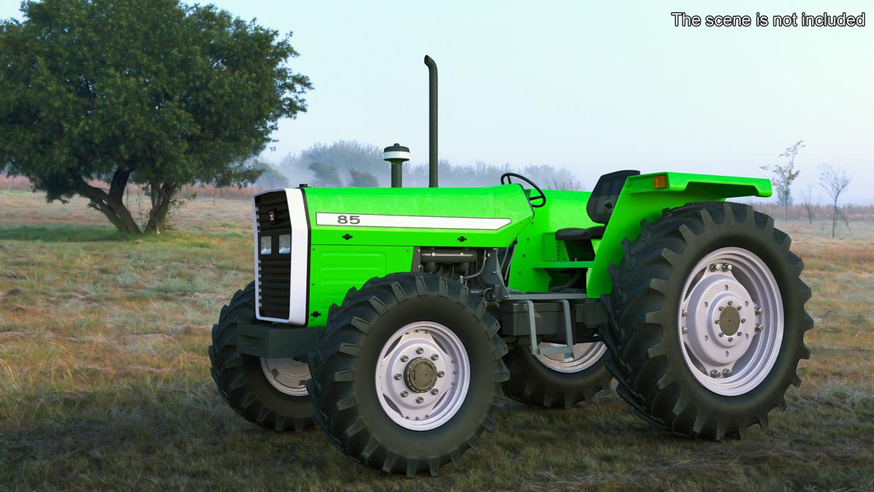 Farm Tractor 2 3D model