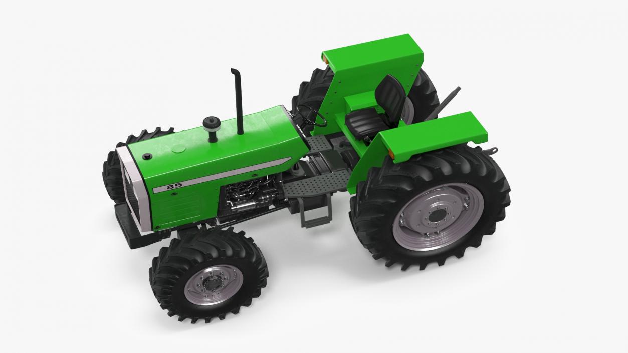 Farm Tractor 2 3D model