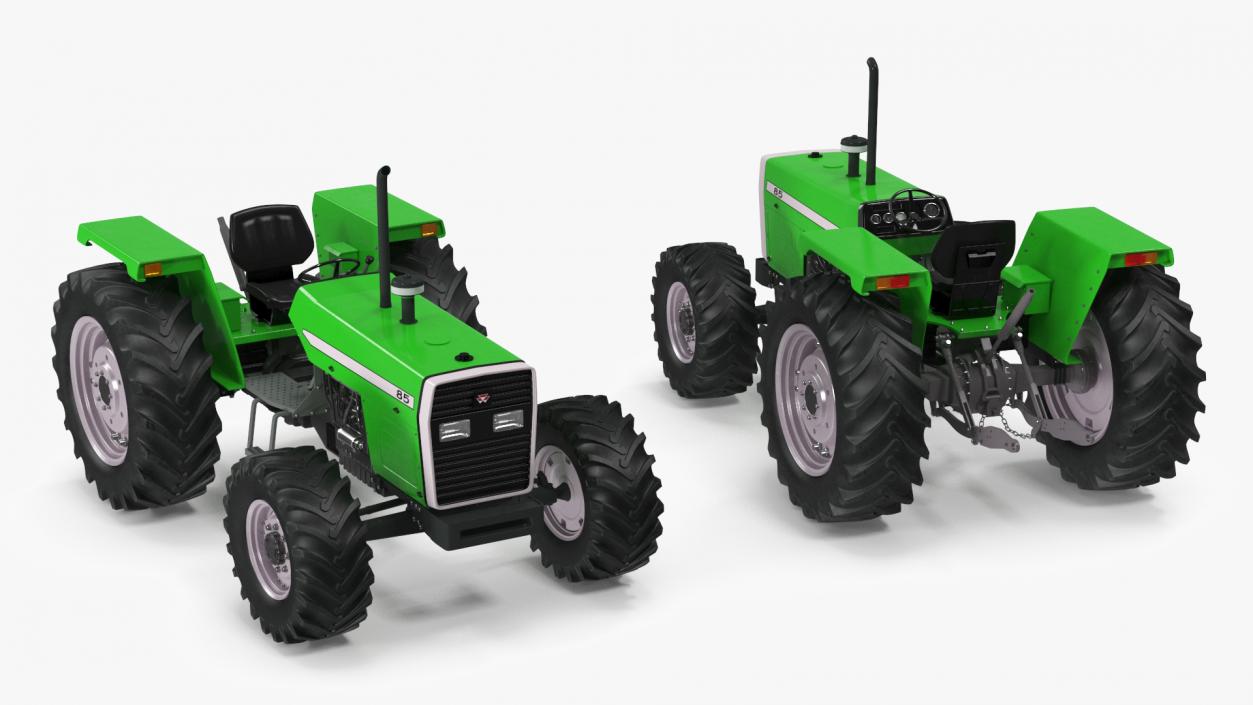 Farm Tractor 2 3D model