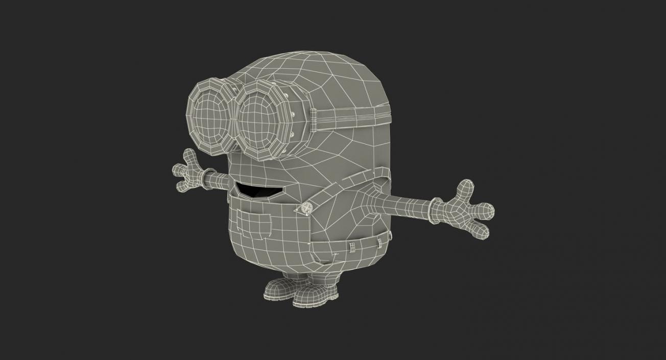 3D model Rigged Minions Collection