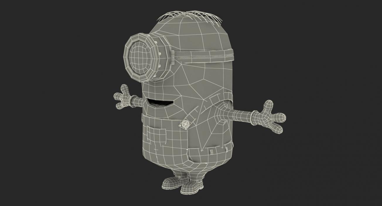 3D model Rigged Minions Collection