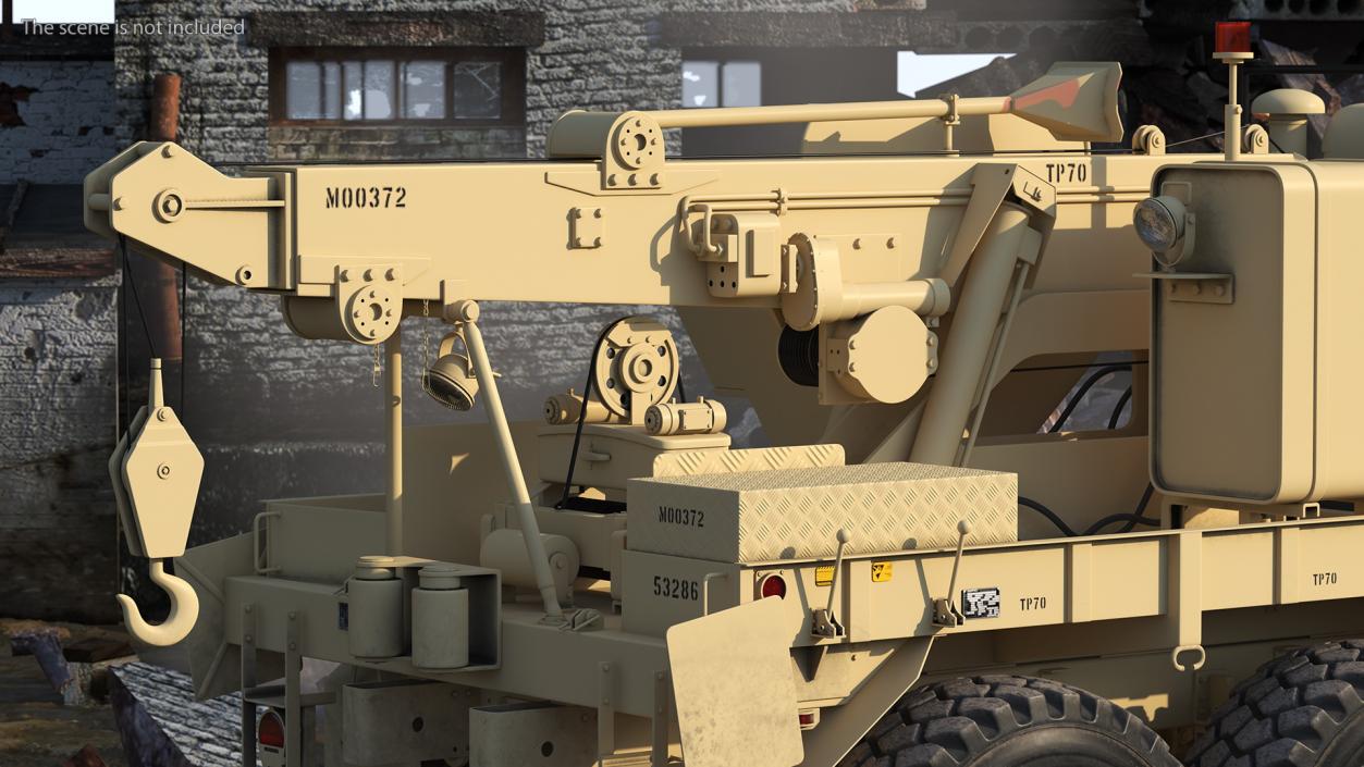 M939 Military Wrecker Light 3D