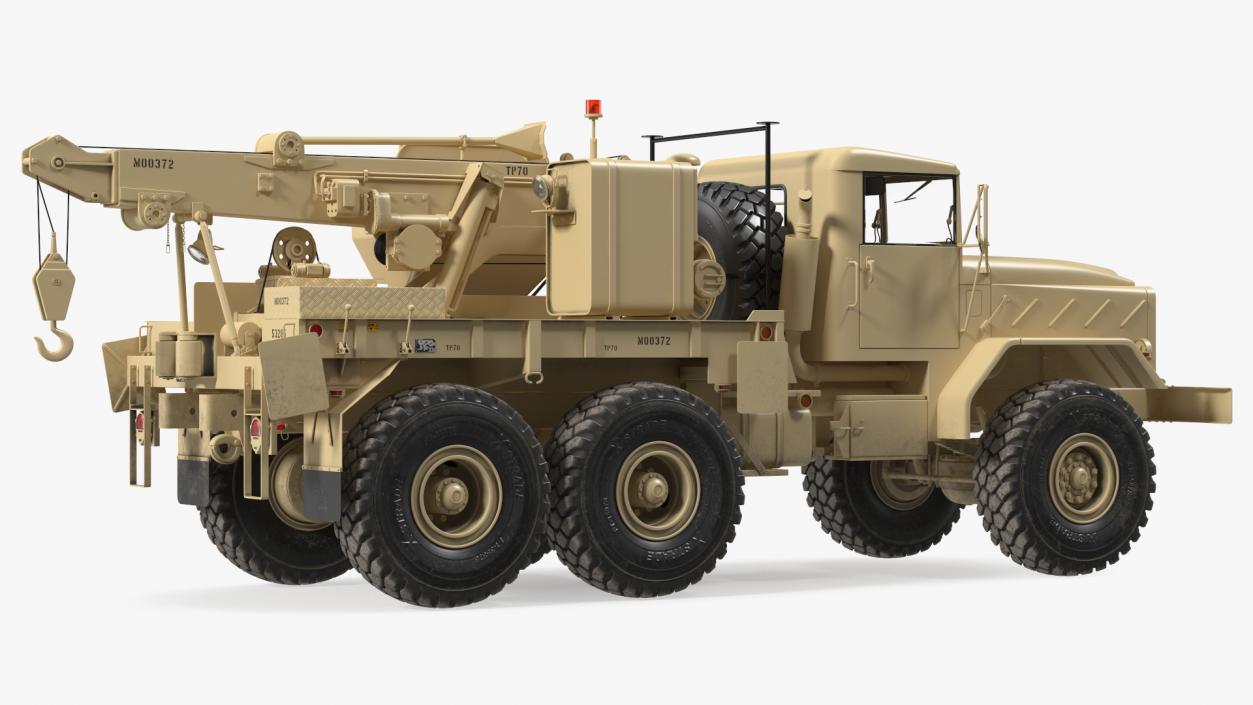 M939 Military Wrecker Light 3D