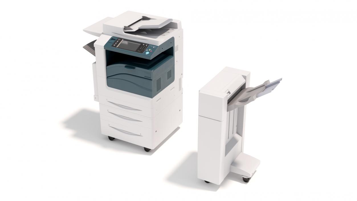 3D Office Multifunction Printer and Xerox model