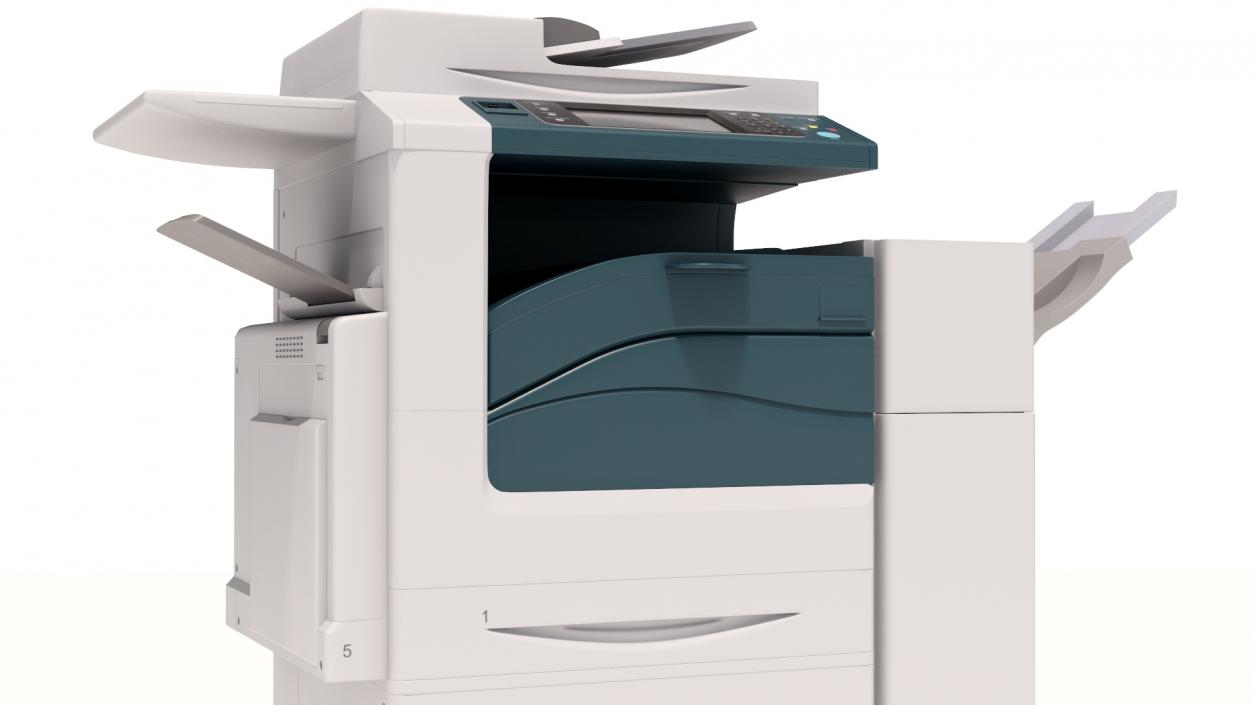 3D Office Multifunction Printer and Xerox model