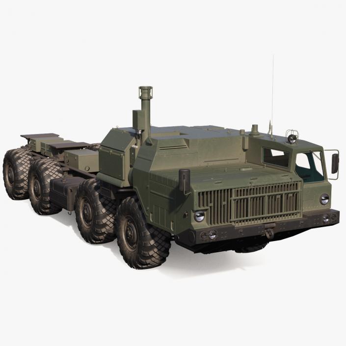 3D MAZ 543M 8x8 Truck model