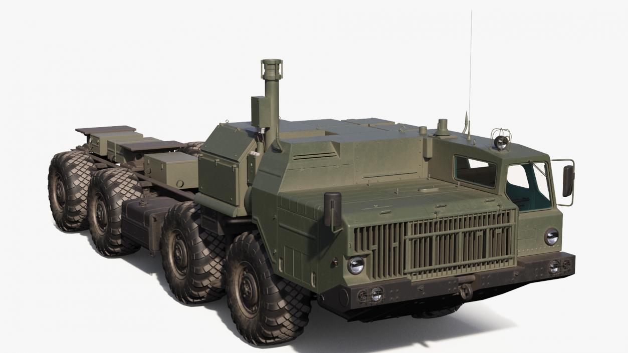 3D MAZ 543M 8x8 Truck model