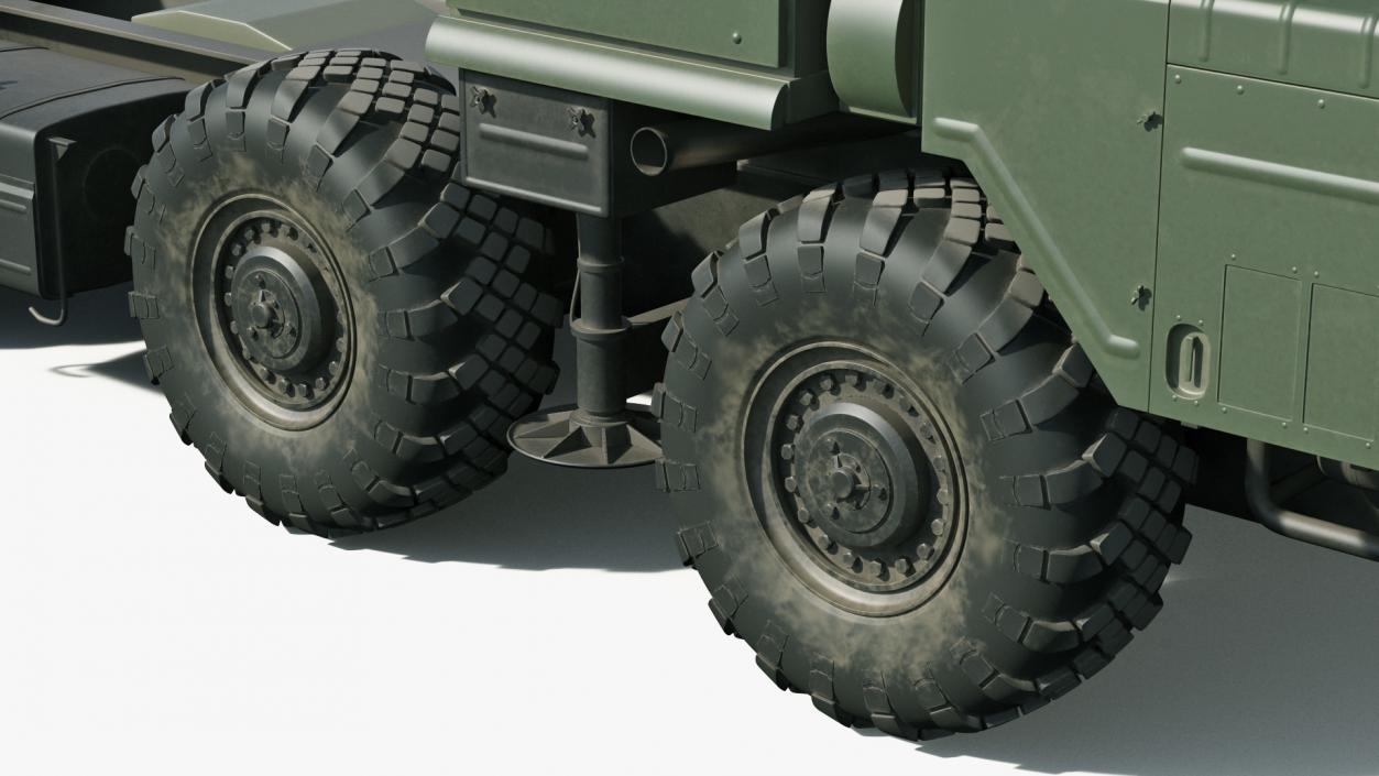 3D MAZ 543M 8x8 Truck model