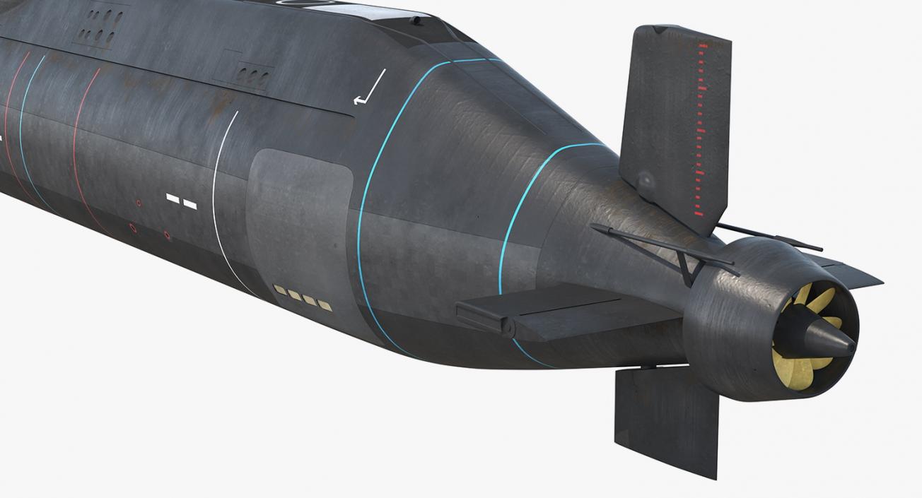 3D model HMS Artful SSNs Submarine