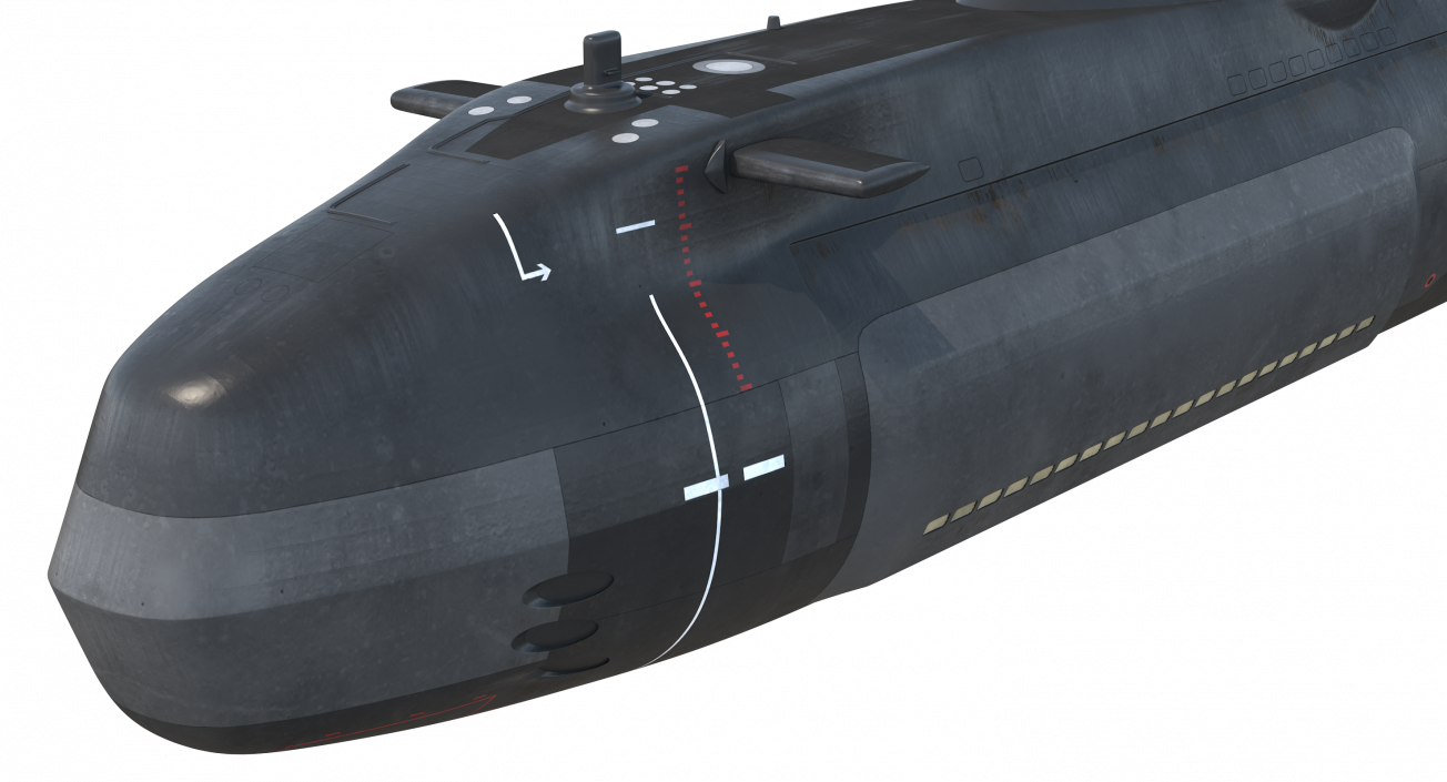 3D model HMS Artful SSNs Submarine