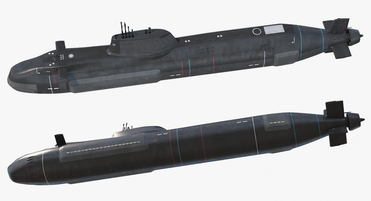 3D model HMS Artful SSNs Submarine