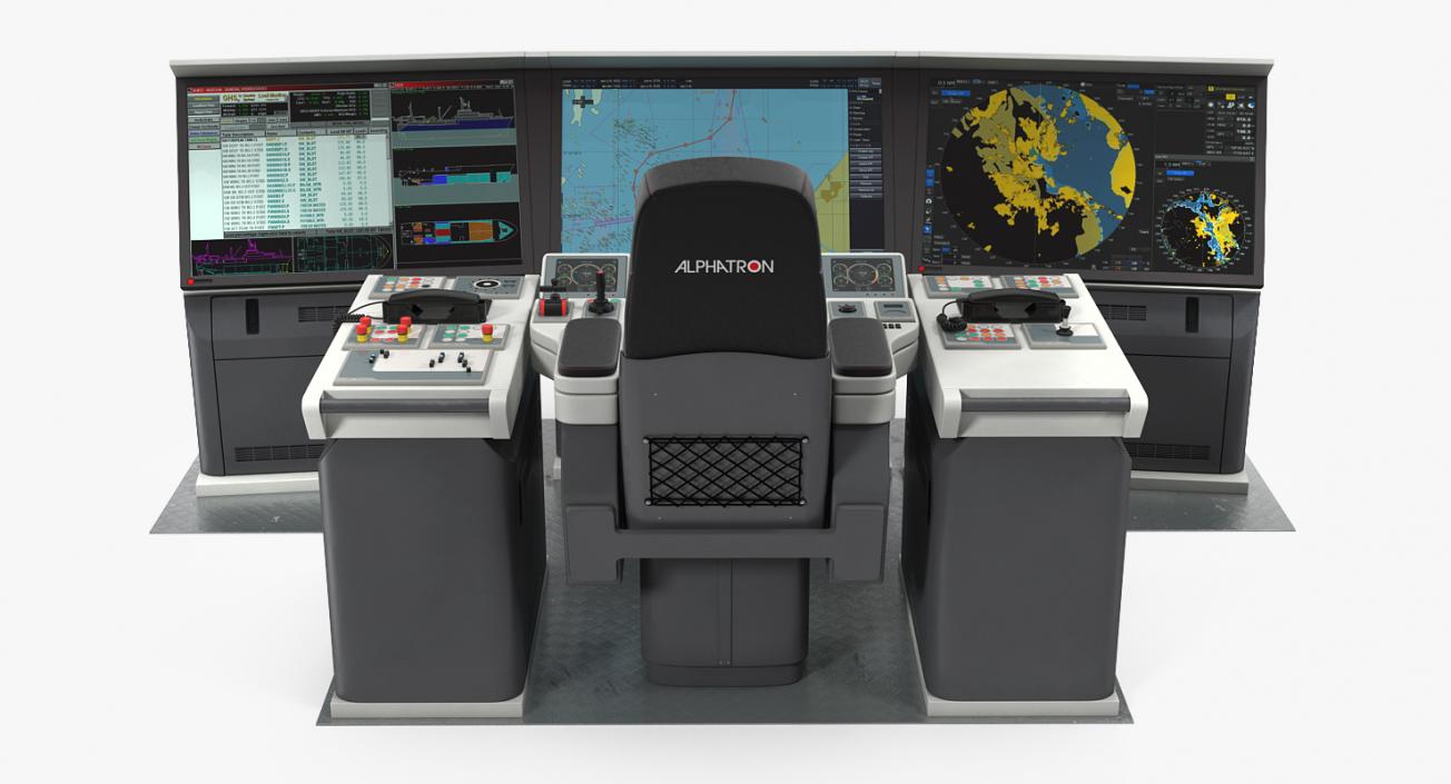 3D Alphatron Bridge System model