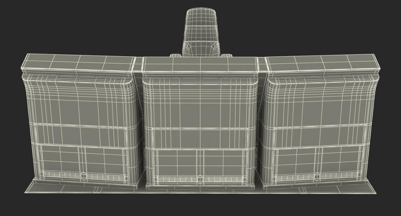 3D Alphatron Bridge System model