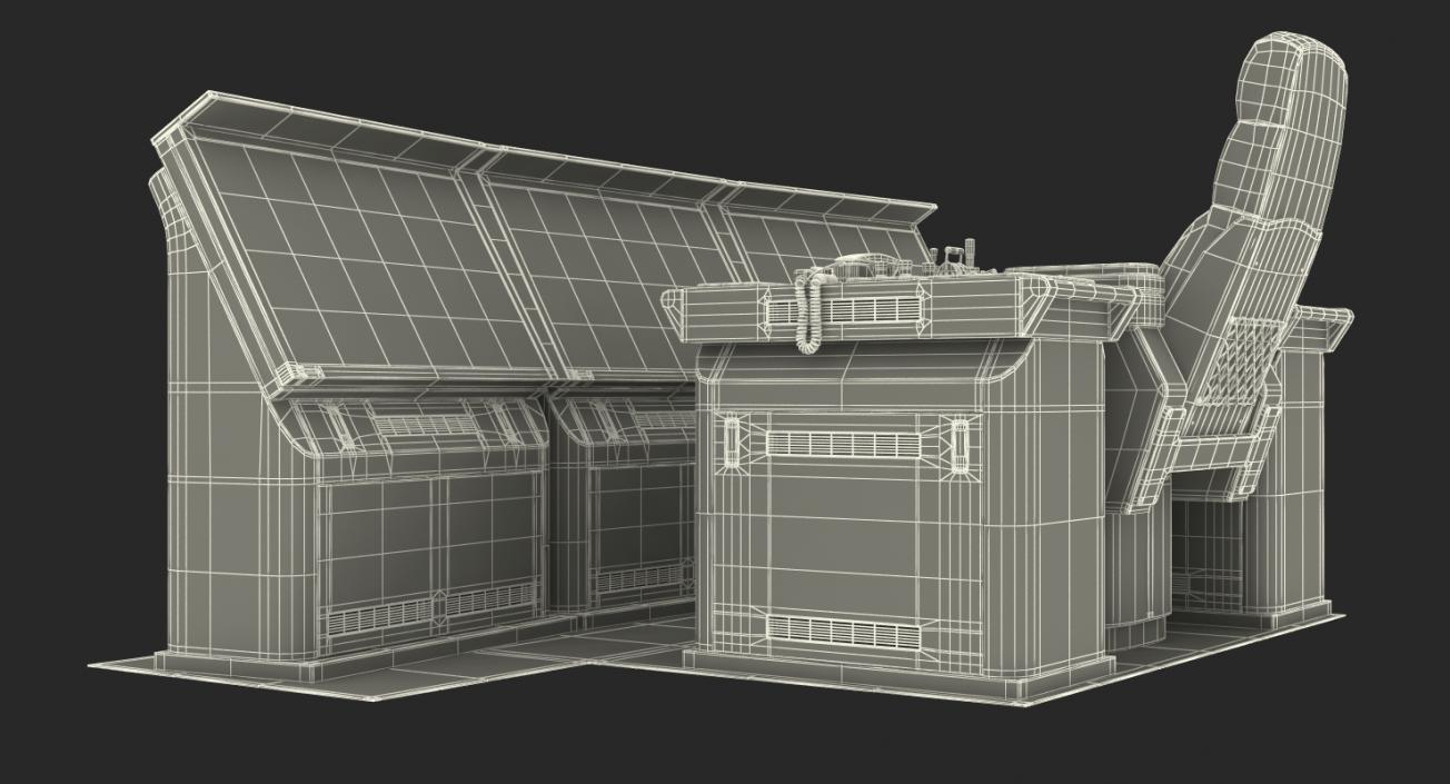 3D Alphatron Bridge System model