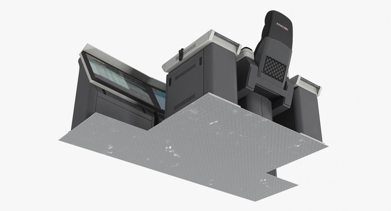 3D Alphatron Bridge System model