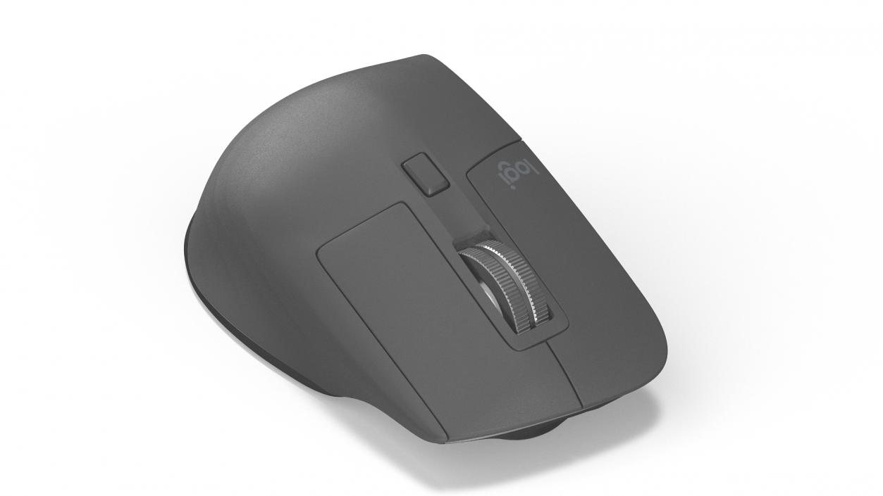 Logitech MX Master 3S Wireless Mouse Black 3D