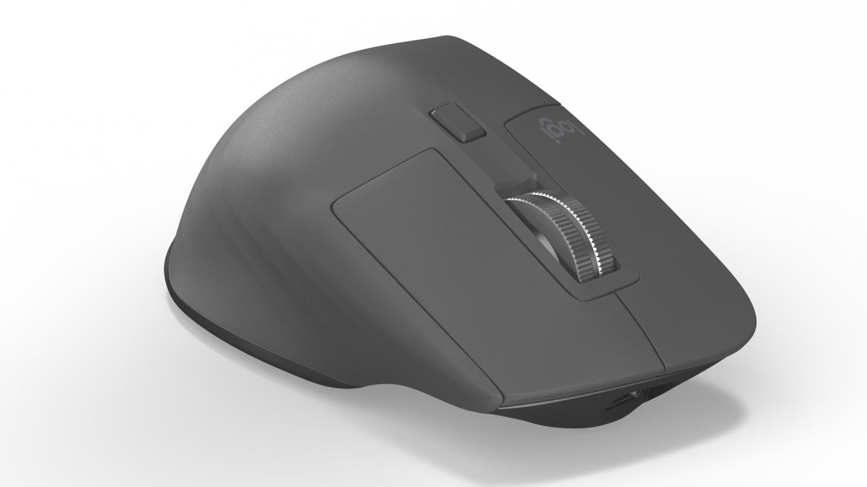 Logitech MX Master 3S Wireless Mouse Black 3D