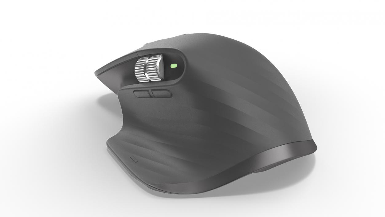 Logitech MX Master 3S Wireless Mouse Black 3D