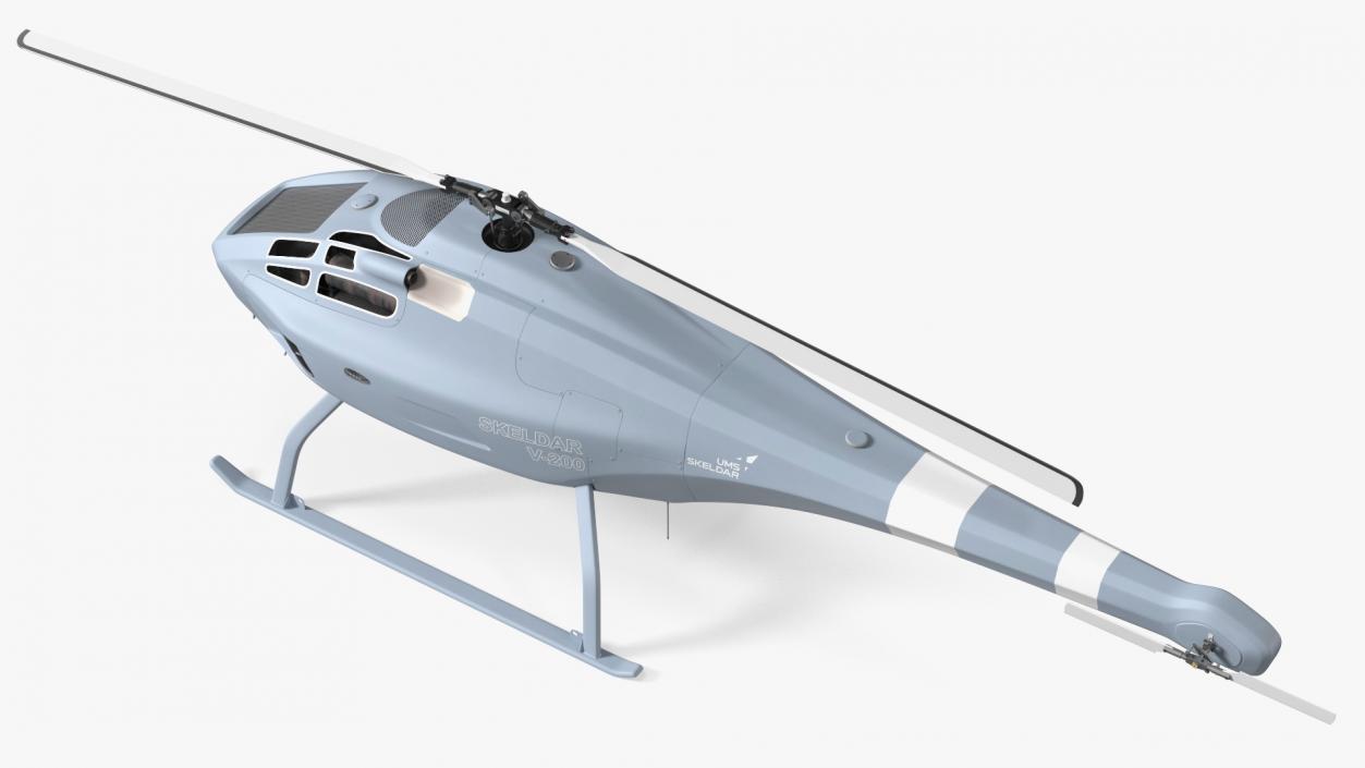 3D UMS Skeldar V200 UAV Helicopter