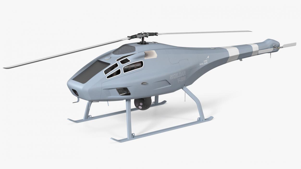 3D UMS Skeldar V200 UAV Helicopter