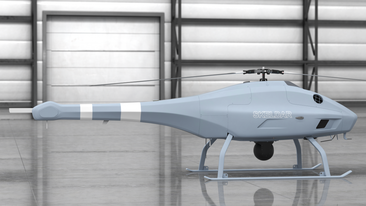 3D UMS Skeldar V200 UAV Helicopter