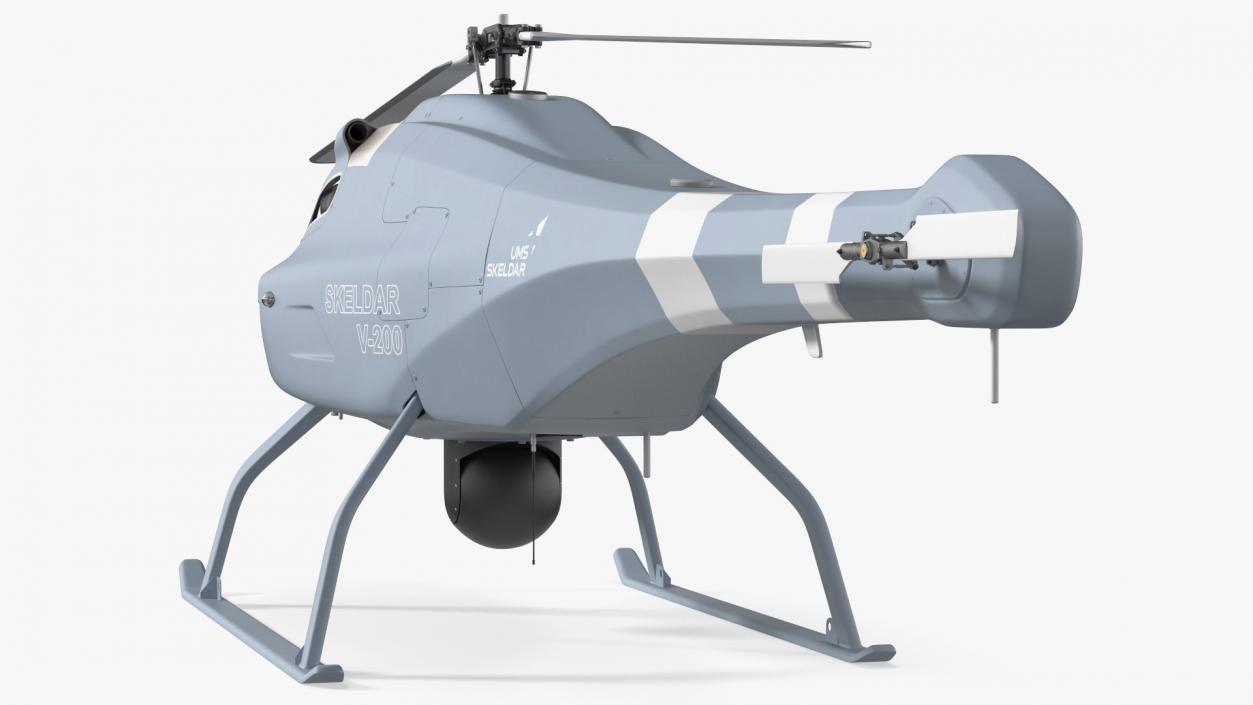 3D UMS Skeldar V200 UAV Helicopter