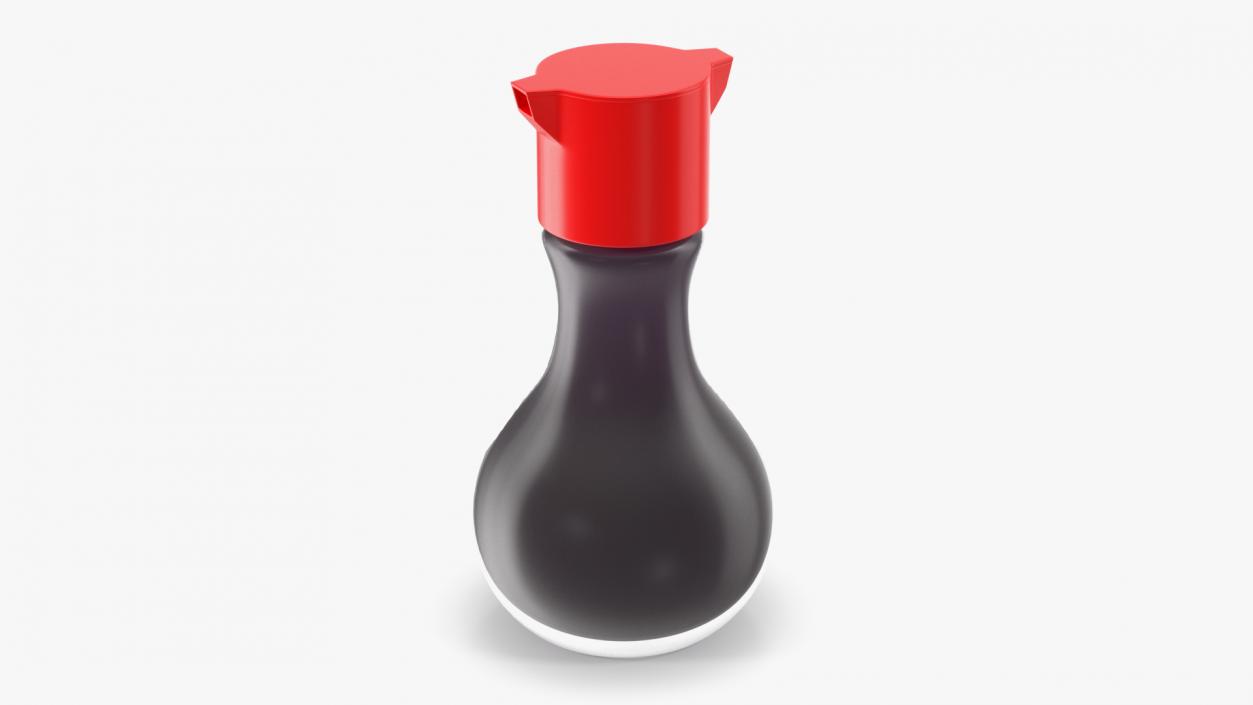 3D Soy Sauce Bottles Collection model