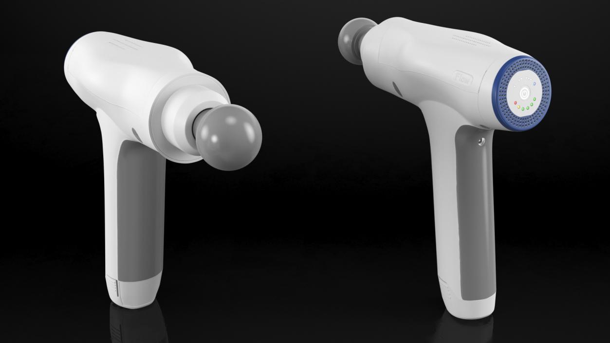 3D Muscle Massage Gun model