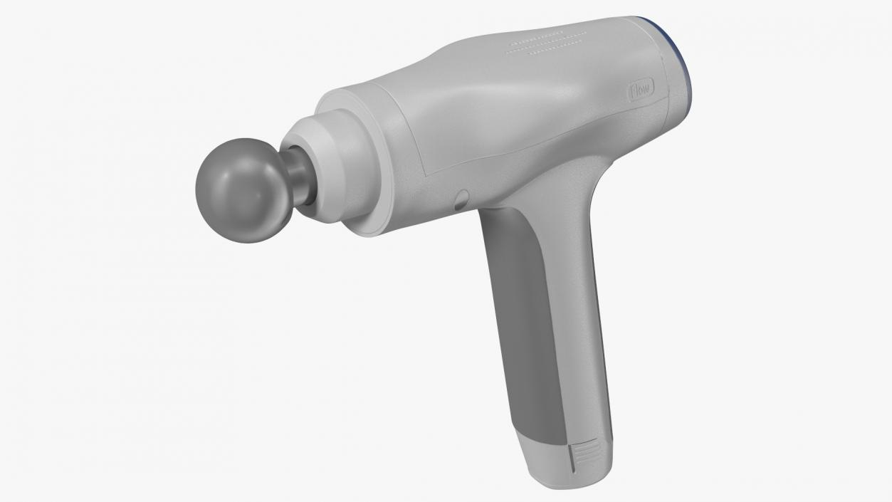 3D Muscle Massage Gun model