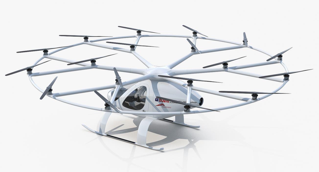 3D model Drone Air Taxi Collection