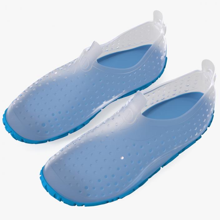 3D Water Shoes Transparent model