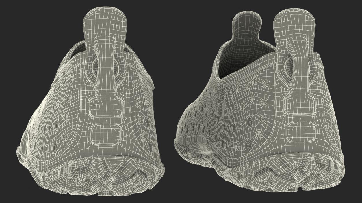 3D Water Shoes Transparent model