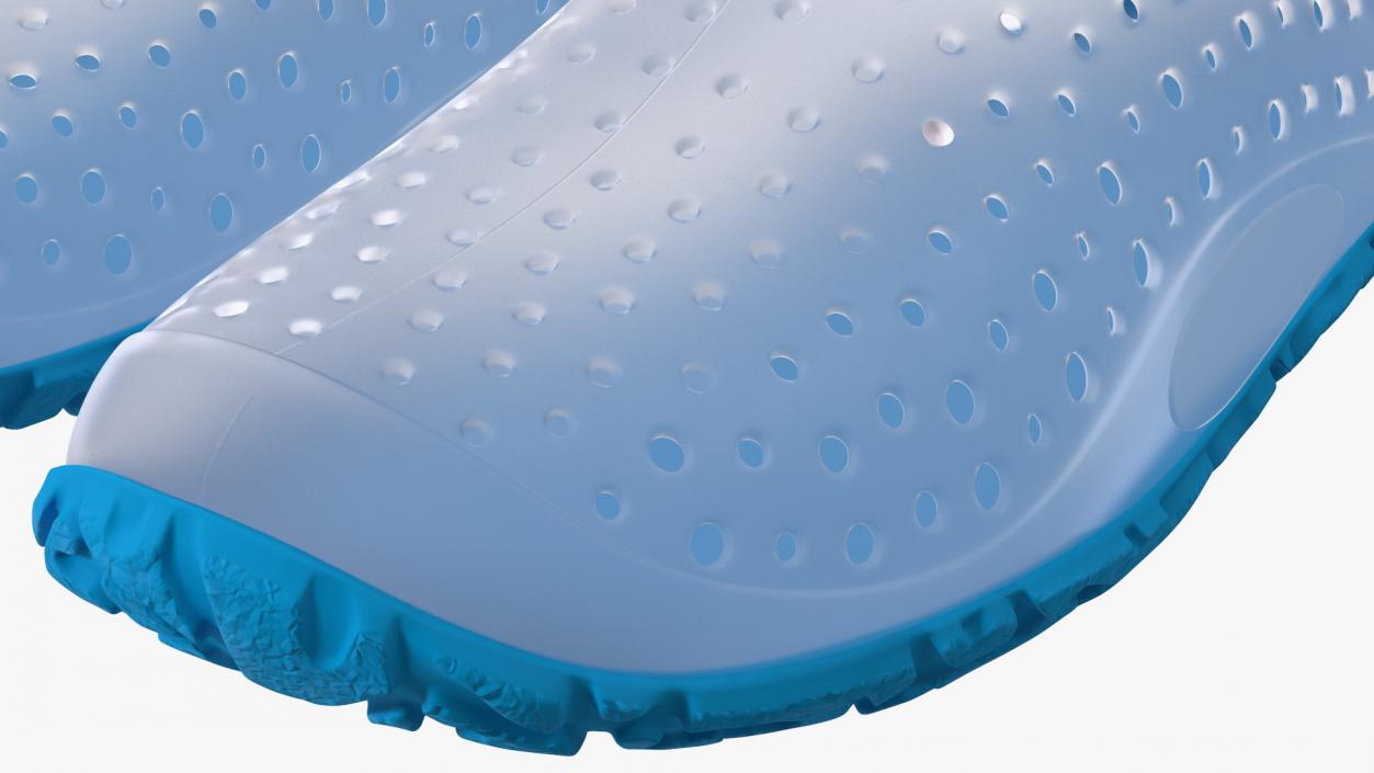 3D Water Shoes Transparent model