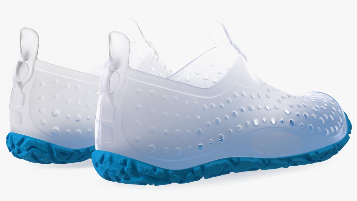 3D Water Shoes Transparent model