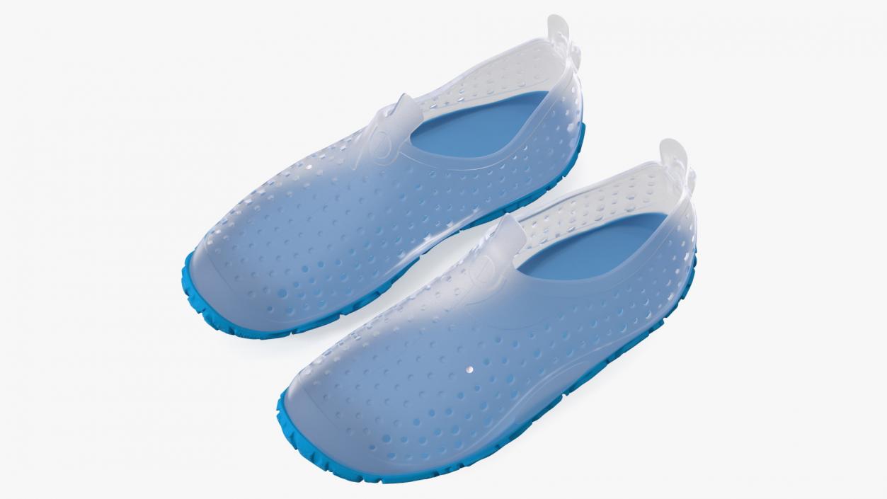 3D Water Shoes Transparent model