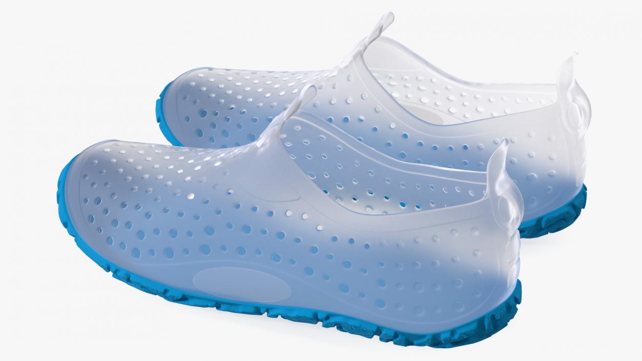 3D Water Shoes Transparent model