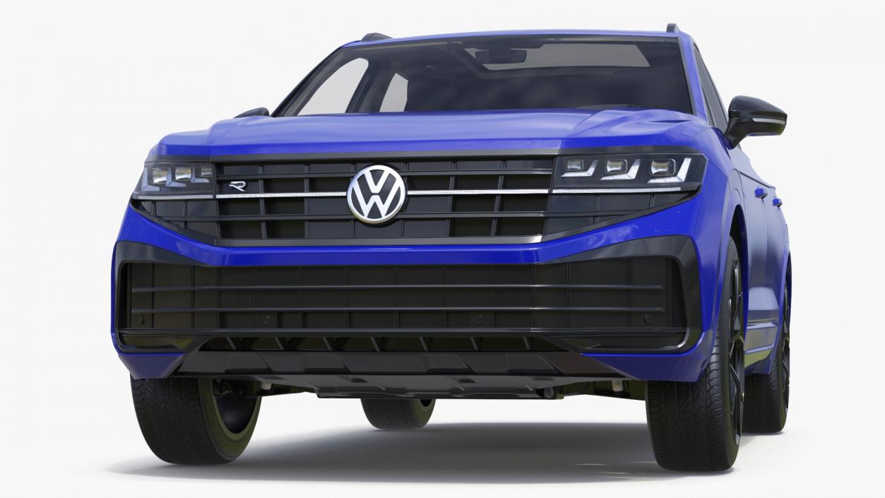 3D model Volkswagen Touareg 2024 Blue 2