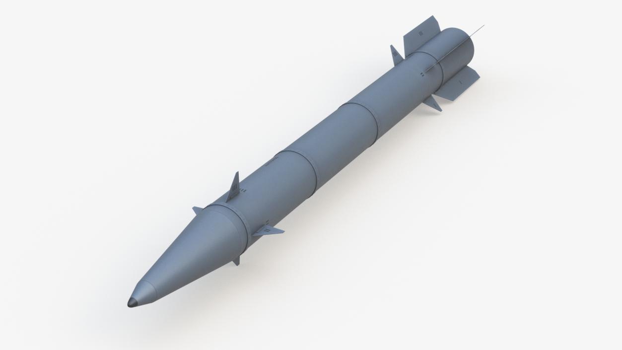 3D Fath-360 Compact Tactical Missile Grey model