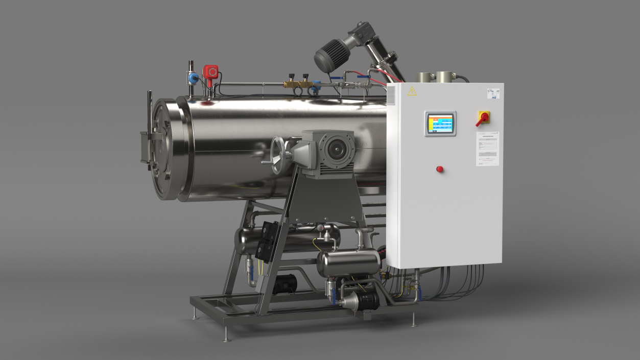 Alkaline Hydrolysis Machine 3D