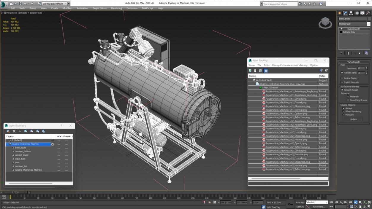 Alkaline Hydrolysis Machine 3D