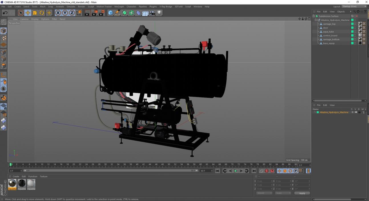 Alkaline Hydrolysis Machine 3D