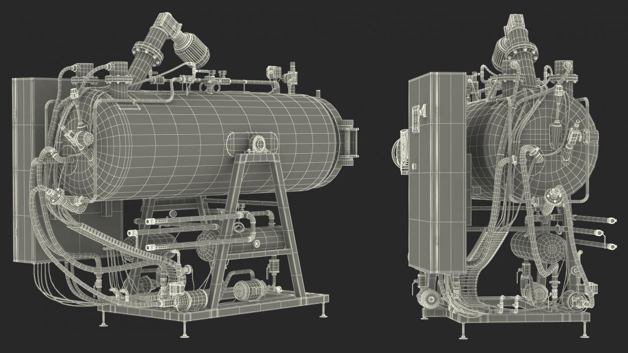 Alkaline Hydrolysis Machine 3D