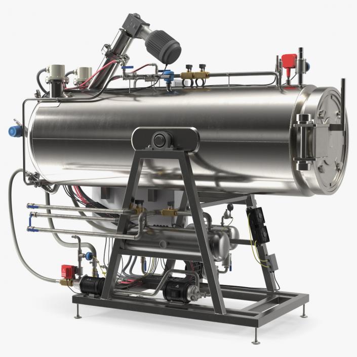 Alkaline Hydrolysis Machine 3D