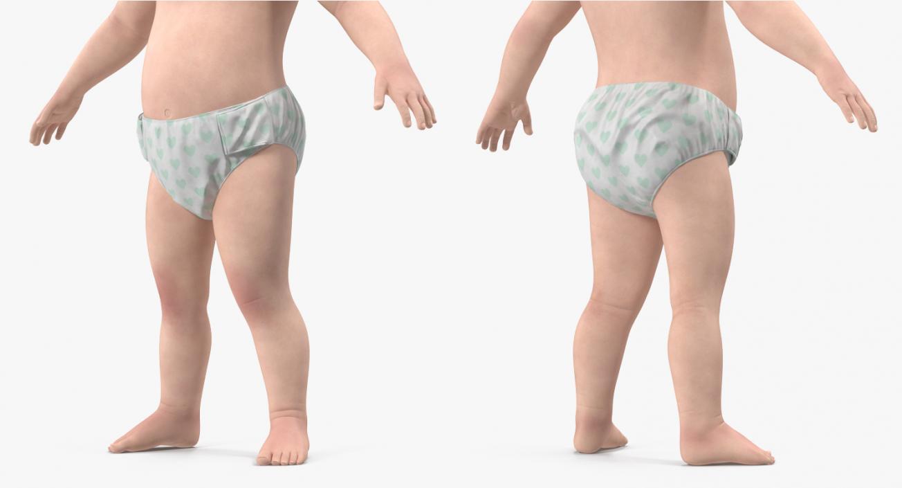 Small Baby Boy 3D model