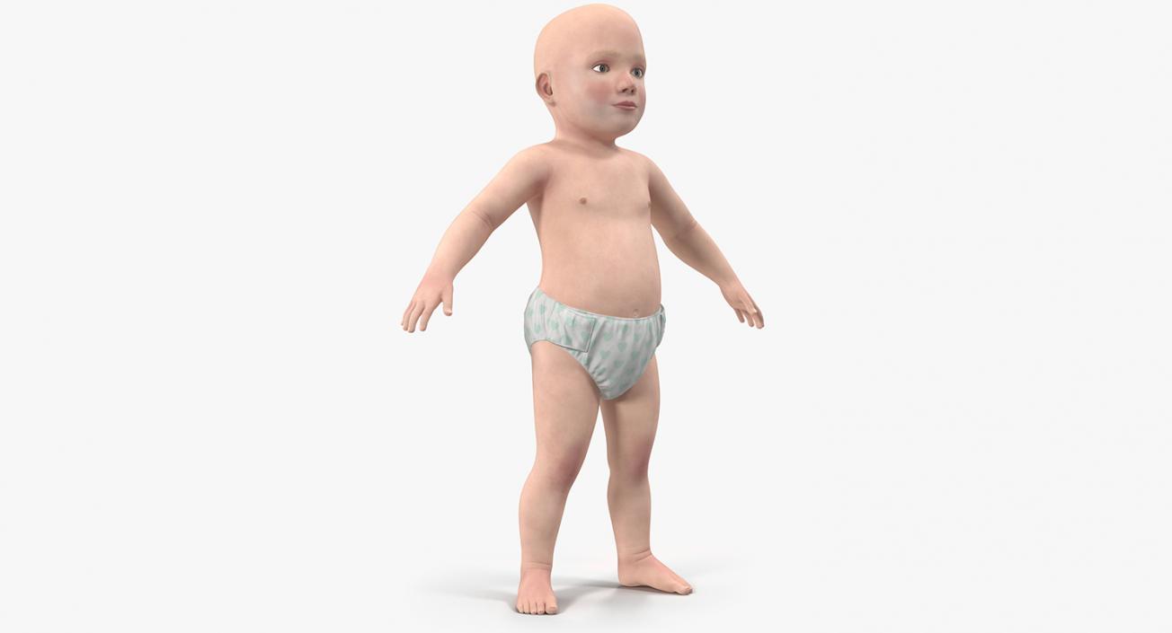 Small Baby Boy 3D model