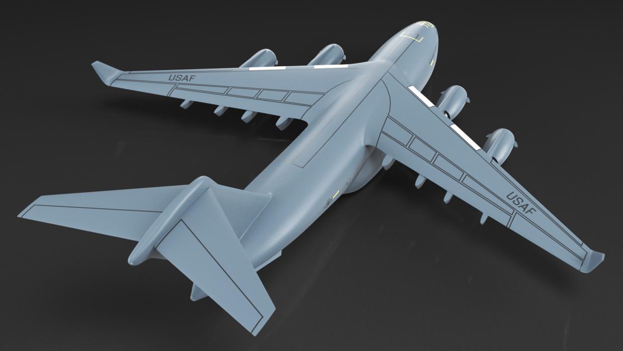 3D Globemaster III Scale